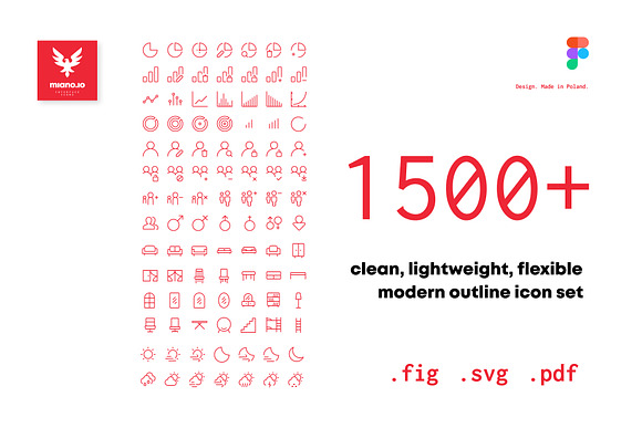 1500+ Clean Interface Icons miano.io in UI Icons - product preview 9