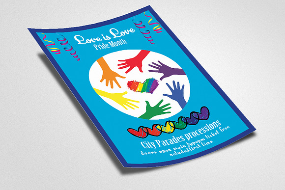 LGBT Pride Flyer / Poster in Flyer Templates - product preview 1