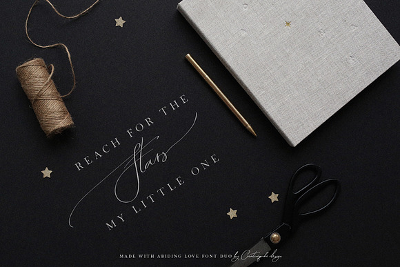 Abiding Love Collection Fonts in Script Fonts - product preview 13
