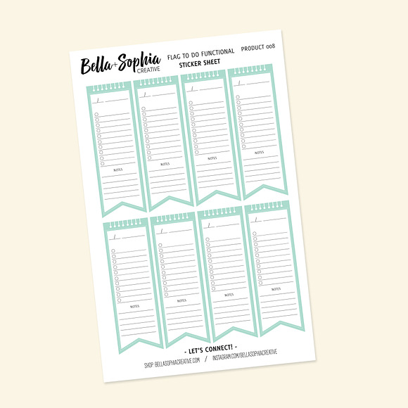 Tracker Planner Sticker Pack in Stationery Templates - product preview 2