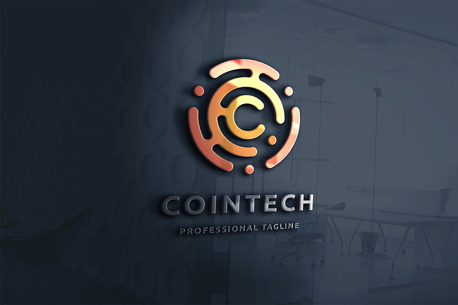 Coin Tech - Letter C Logo