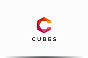 Cubes - Letter C Logo