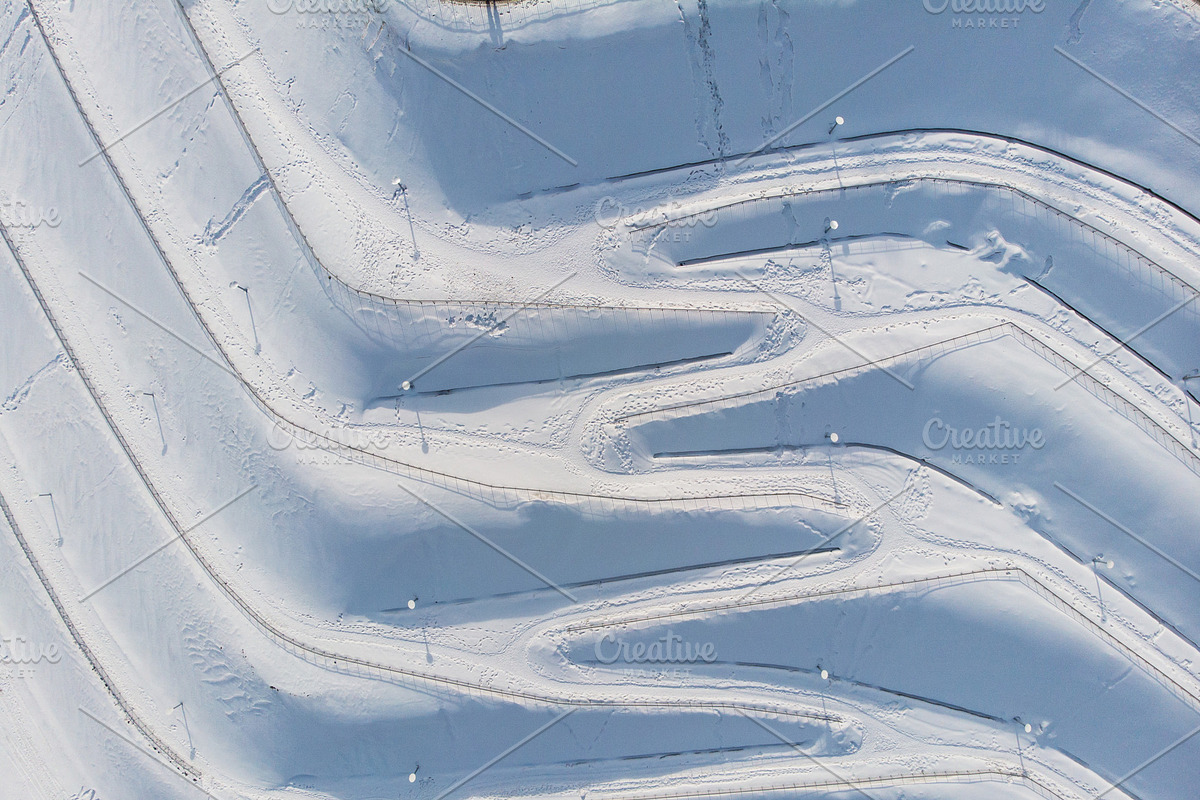 Winter aerial pattern. in Graphics - product preview 8