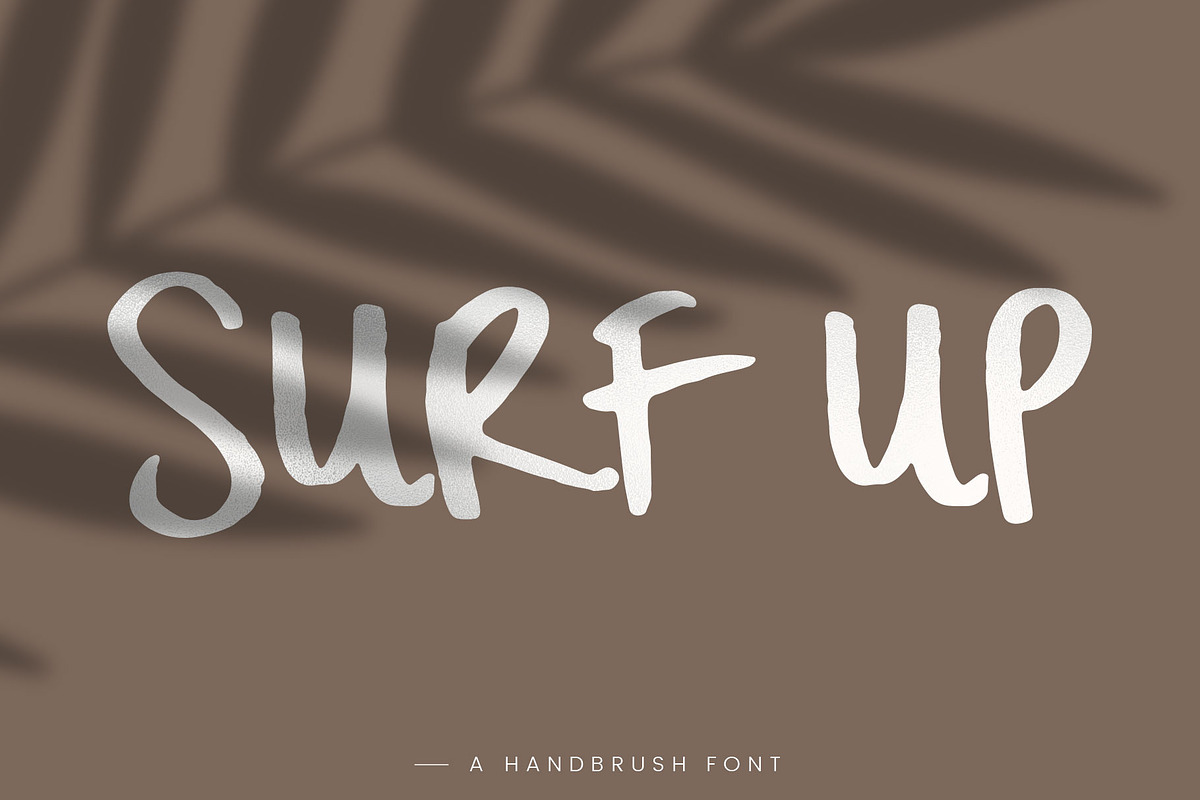 Surf Up | Handbrush in Sans-Serif Fonts - product preview 8