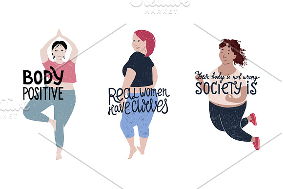 Body positive in Illustrations - product preview 5