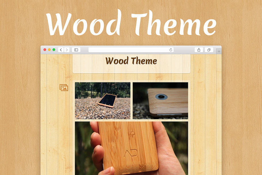 Woody - Tumblr Wood Theme in Tumblr Themes - product preview 8