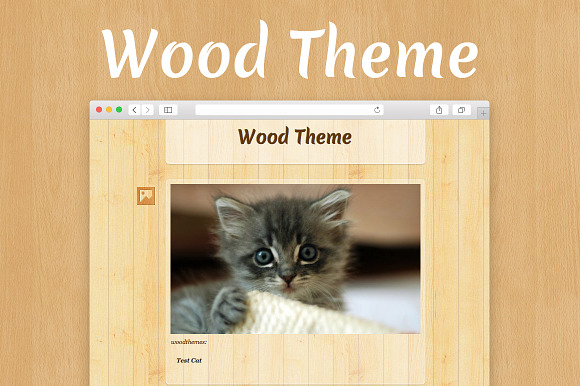 Woody - Tumblr Wood Theme in Tumblr Themes - product preview 3