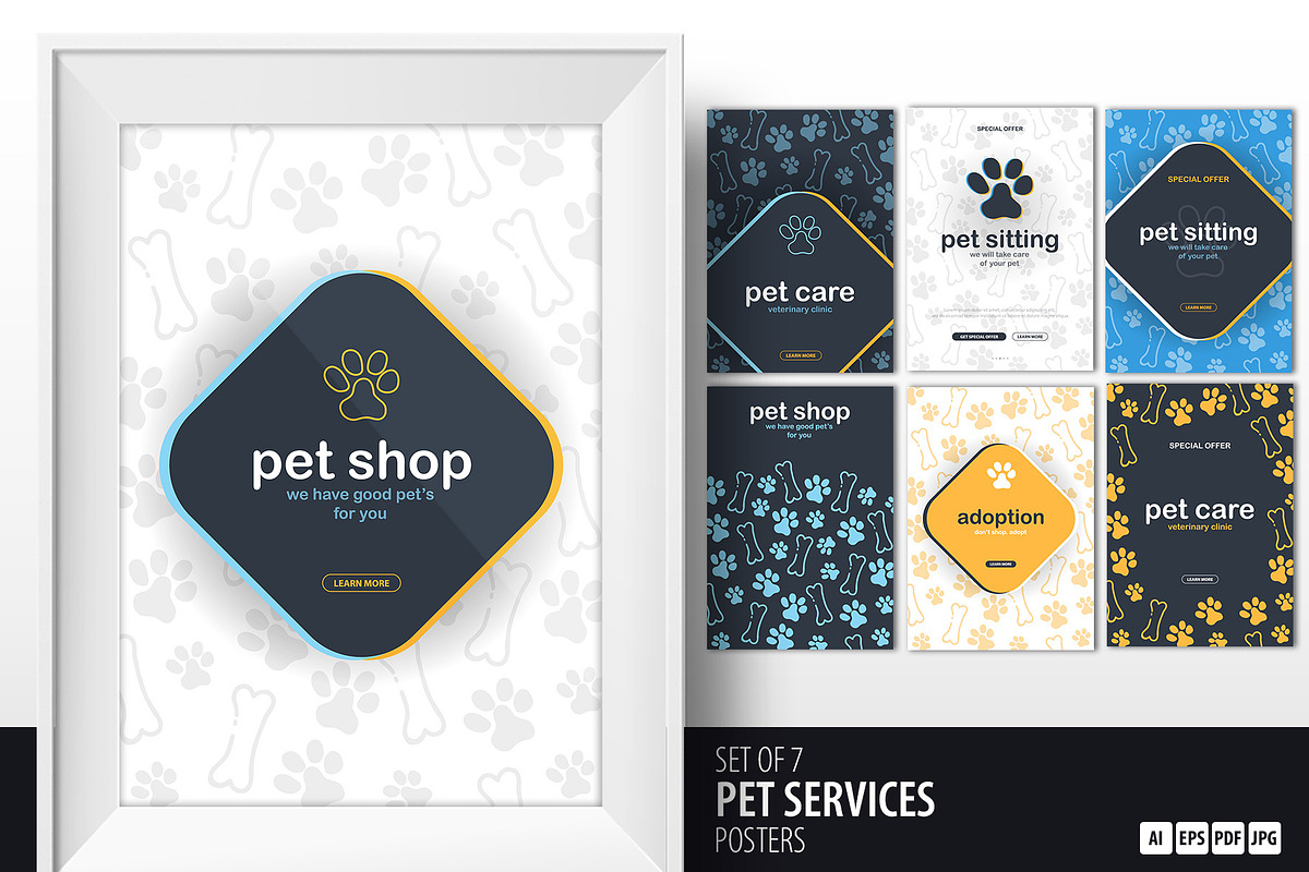 Pet shop in Flyer Templates - product preview 8