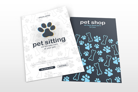 Pet shop in Flyer Templates - product preview 2
