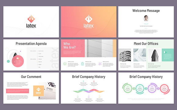 Business Infographic PowerPoint in PowerPoint Templates - product preview 1