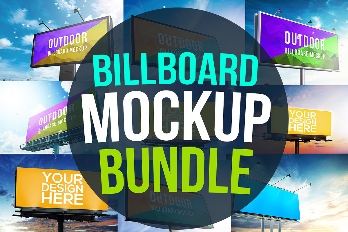 Billboard Mockup Bundle in Mockup Templates - product preview 8