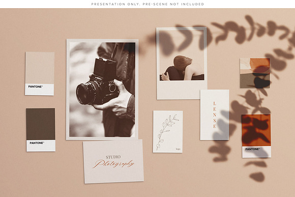 Cards & Envelopes Mockups Scene in Print Mockups - product preview 9