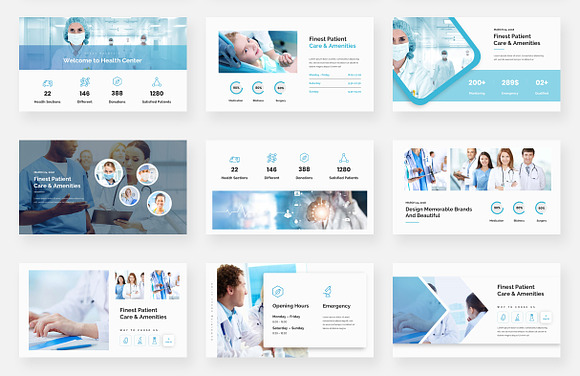 Medical and Healthy Care Solution in Presentation Templates - product preview 4