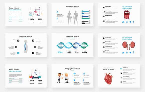 Medical and Healthy Care Solution in Presentation Templates - product preview 5