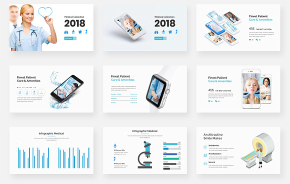 Medical and Healthy Care Solution in Presentation Templates - product preview 9