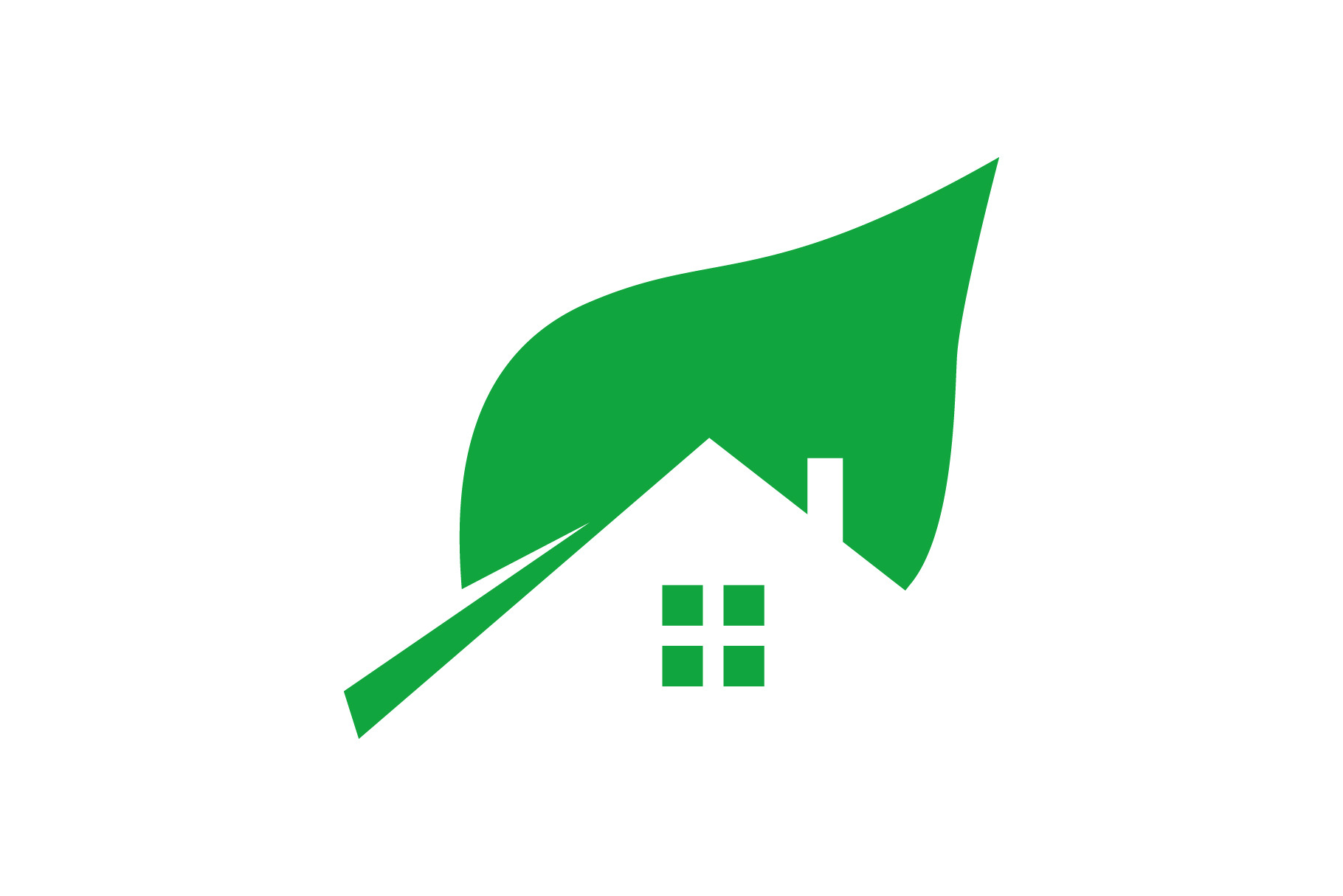 Eco House Logo Creative Logo Templates Creative Market