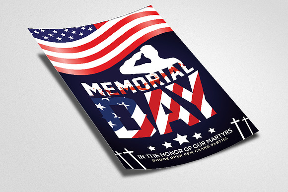 Memorial Day Flyer in Flyer Templates - product preview 1