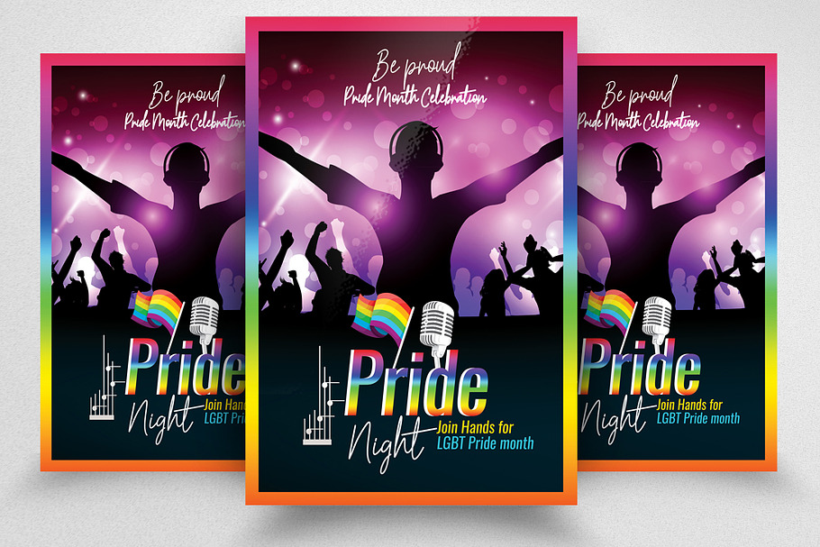 LGBT Pride Poster/Flyer in Flyer Templates - product preview 8