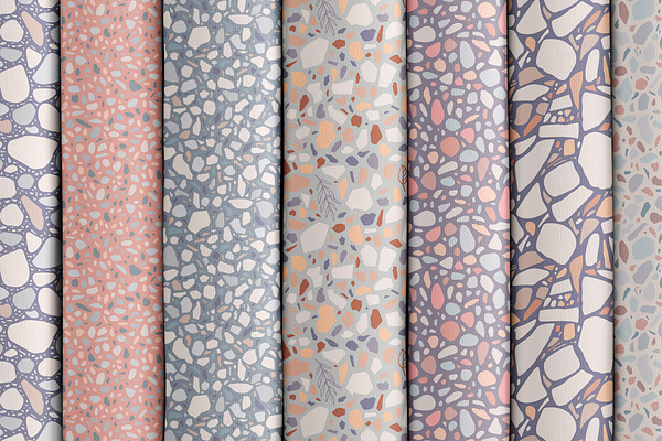 Terrazzo patterns collection