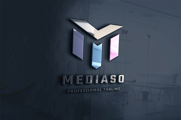 Mediaso Letter M Logo in Logo Templates - product preview 1