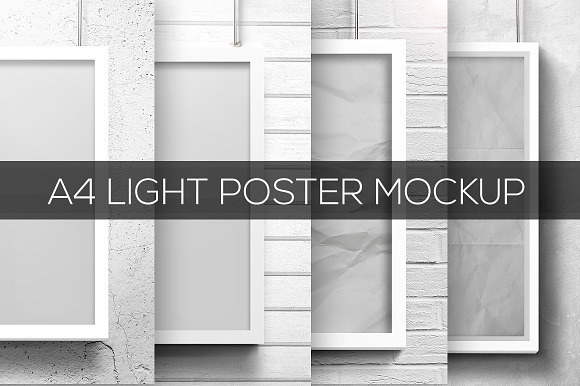 Poster & Flyer Mockup Bundle in Print Mockups - product preview 2