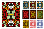 Halloween Playing Card Back Design