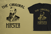 Original Hipster T-Shirt Design