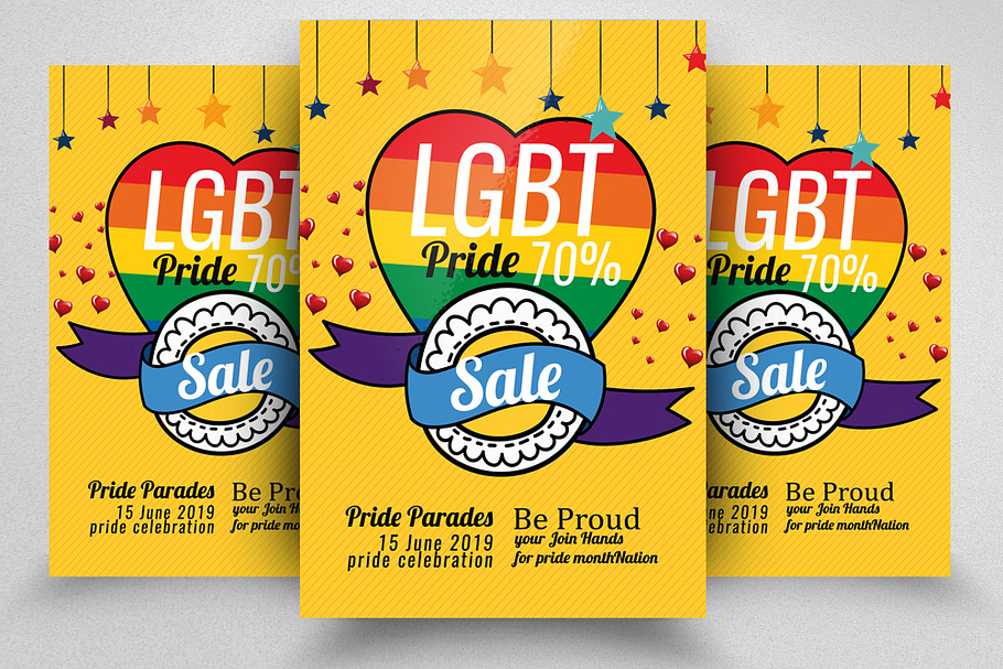 LGBT Pride Sale Offer Template