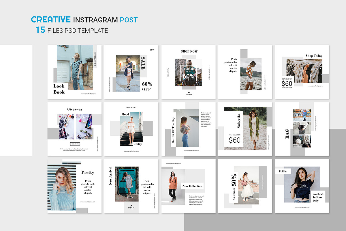 Instagram Templates Bundle 95% OFF in Instagram Templates - product preview 8