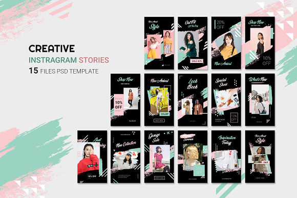 Instagram Templates Bundle 95% OFF in Instagram Templates - product preview 4