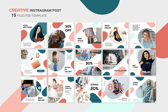Instagram Templates Bundle 95% OFF in Instagram Templates - product preview 5