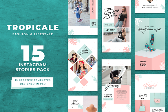 Instagram Templates Bundle 95% OFF in Instagram Templates - product preview 16