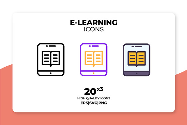 E-Learning Icons