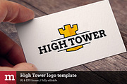 High Tower logo template