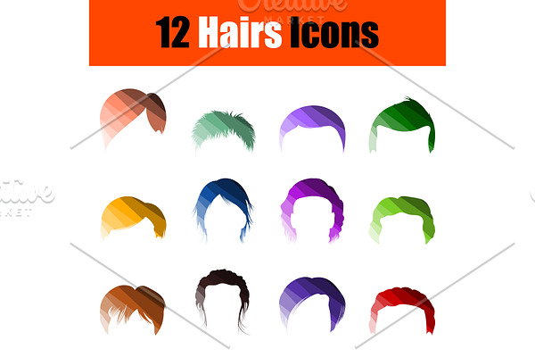 Hairs Icon Set