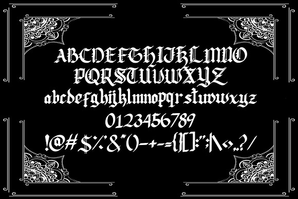 Lodeh in Blackletter Fonts - product preview 3