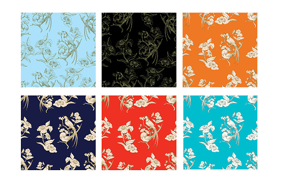 Rococo&chinoiserie set 2 in Illustrations - product preview 4