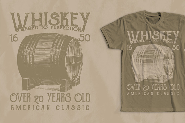 Whisky T-Shirt Design