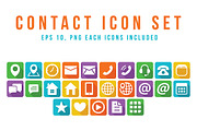 Contact Icon Set
