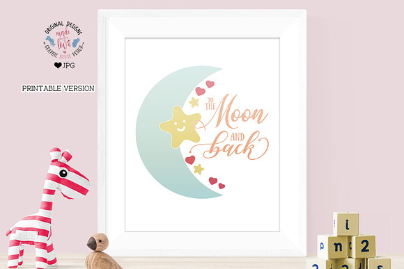 Nursery Decor Printable in Illustrations - product preview 4