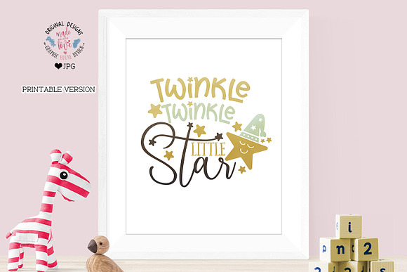 Nursery Decor Printable in Illustrations - product preview 6