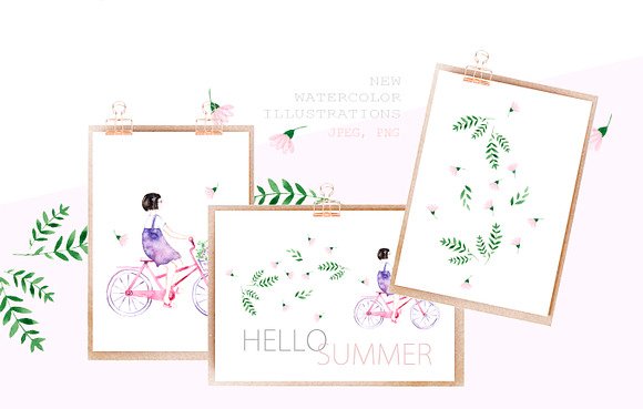 Hello Summer in Illustrations - product preview 2