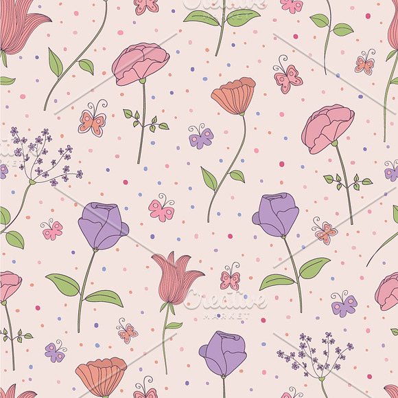 Floral pattern in Patterns - product preview 3