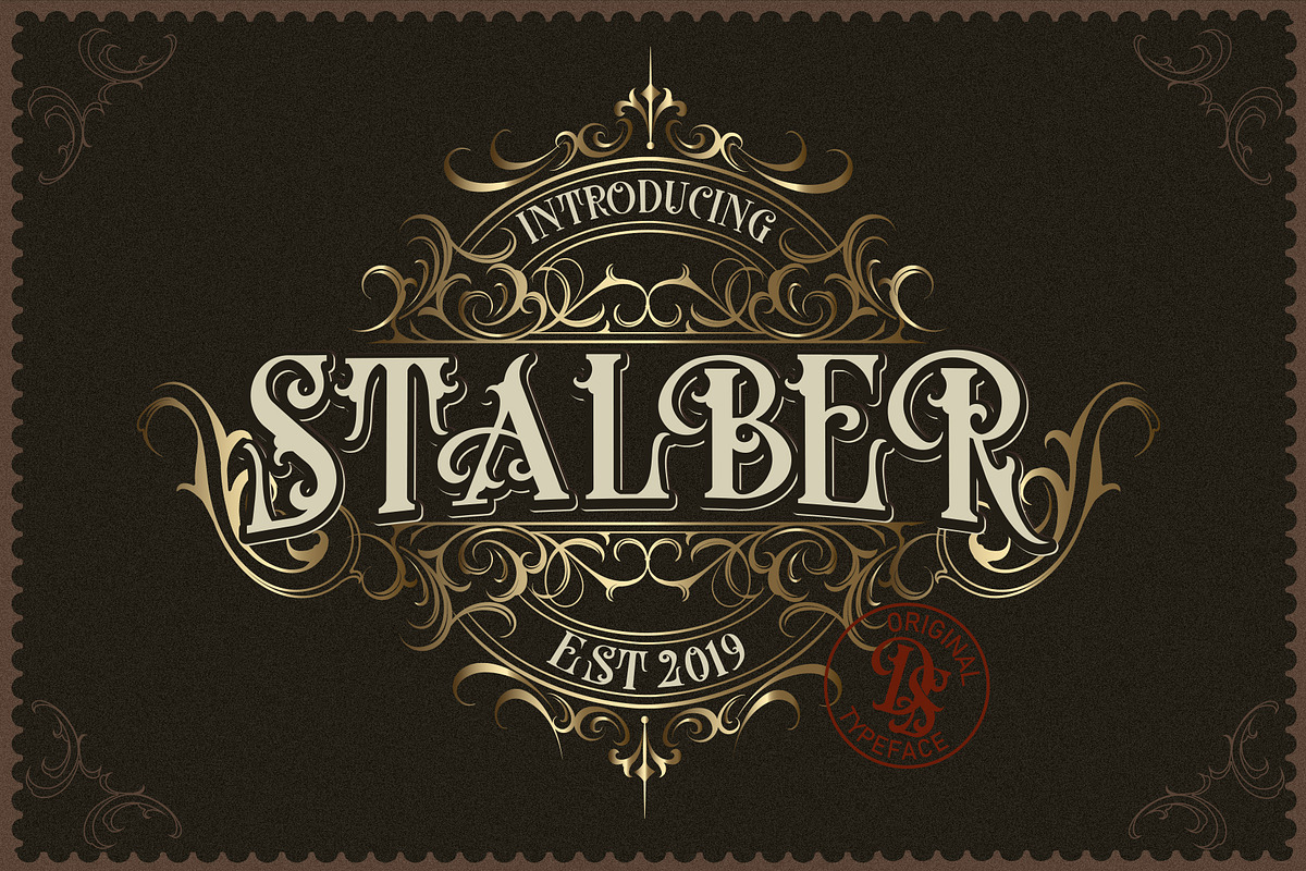 STALBER FONT + Extra Ornament in Blackletter Fonts - product preview 8
