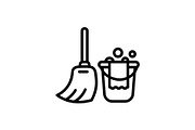 Cleaning wash icon