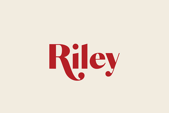 Riley - A Modern Typeface in Sans-Serif Fonts - product preview 6