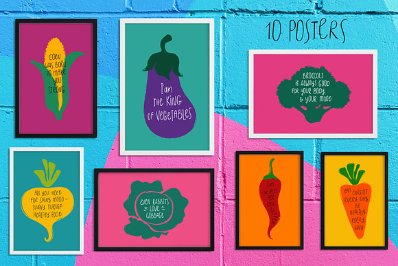 Vegetables For Your Kitchen in Graphics - product preview 8