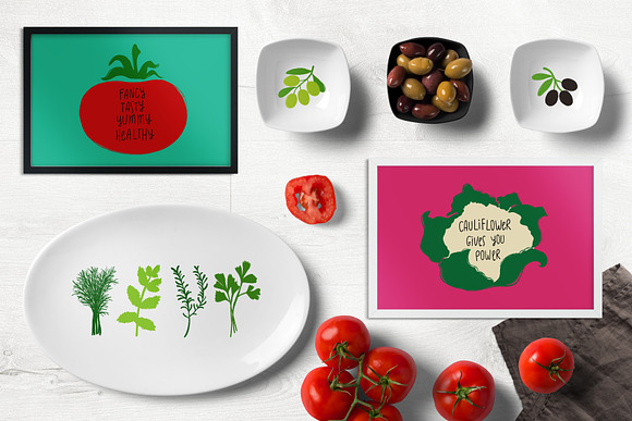 Vegetables For Your Kitchen in Graphics - product preview 9