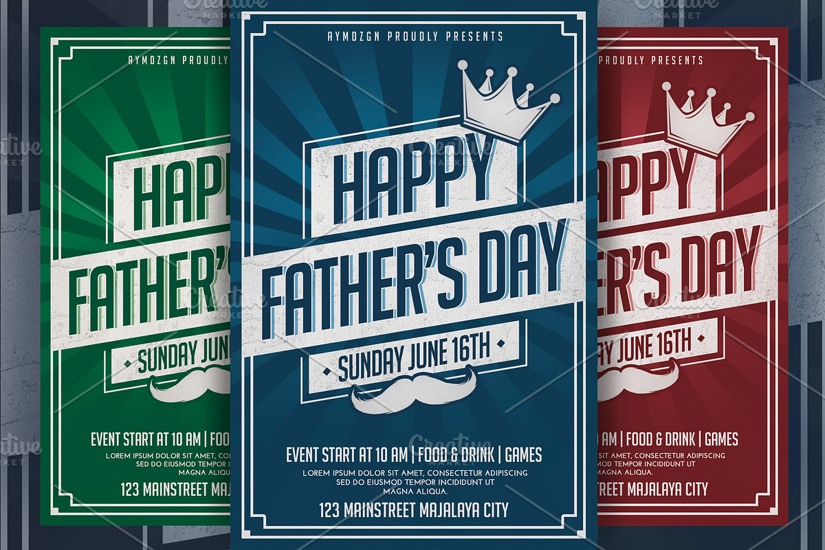 Fathers Day Flyer in Flyer Templates - product preview 8