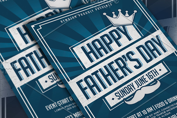 Fathers Day Flyer in Flyer Templates - product preview 1